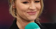 TV presenter Laura Woods collapses live on air during coverage of England soccer match