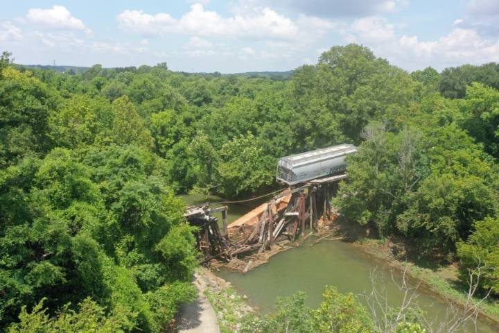Huntsville enters agreement to to replace Aldridge Creek railroad bridge