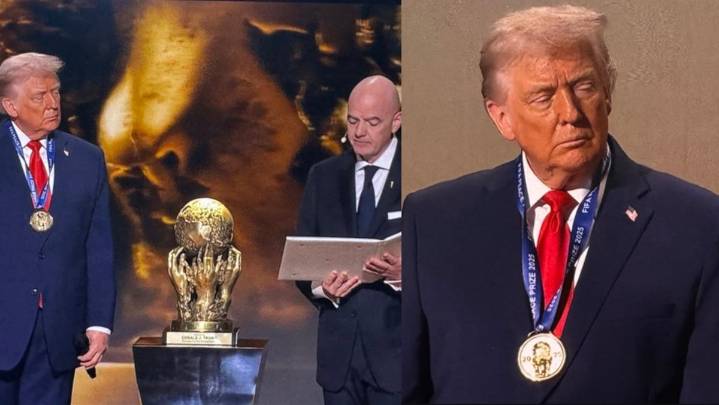 “Uno de los honores más grandes de mi vida”: Trump recibe el primer premio FIFA de la paz