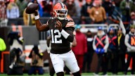 Browns’ Shedeur Sanders scoffs at injury scare after leaving game vs. 49ers