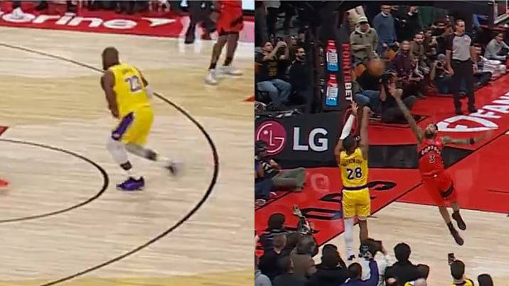 VIDEO: LeBron James SACRIFICES 18-Year Double Digits Record For Game Winning Assist As Lakers Clinch Thrilling 123