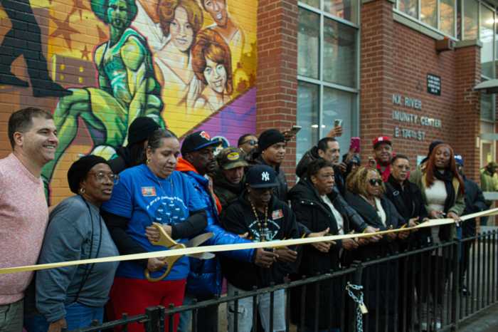 Bronx River Houses unveils new murals, designed by an artist who grew up inside the development