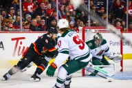 Wild's 12-game point streak ends as missed chances pile up in Calgary