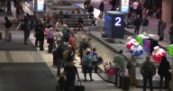 Winter storms cause flight delays at Norfolk airport during holidays