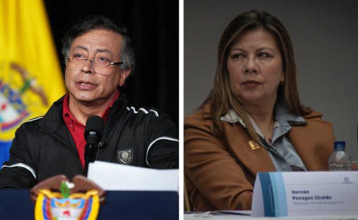 Choque entre Petro y Camargo por supuesta falta de apoyo de la Fiscalía
