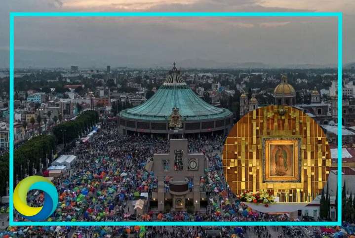 Basílica de Guadalupe registra un aforo de más de 8 millones de peregrinos