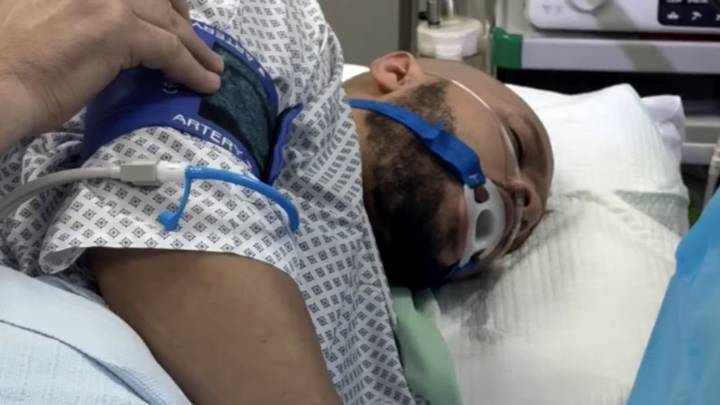 Chris Eubank Jr shares alarming hospital video