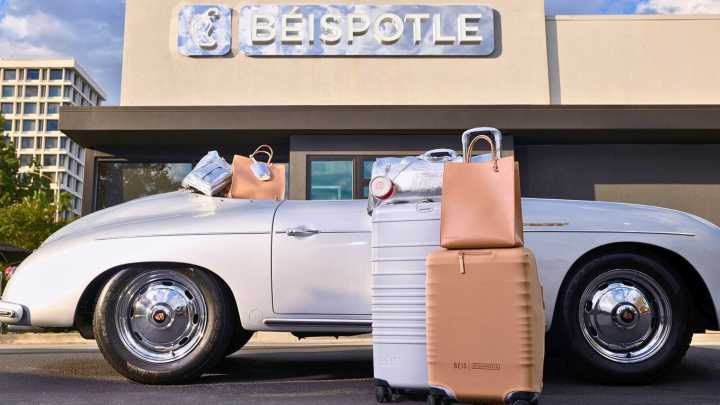 Unwrap the Beis and Chipotle collab for unexpectedly chic luggage