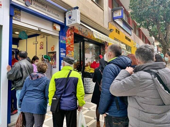 Jaén encadena premios de la Lotería Nacional en la antesala del sorteo navideño