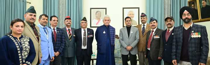 Armed Forces Flag Day: LG Sinha Leads Contribution Drive, Calls for Collective National Support