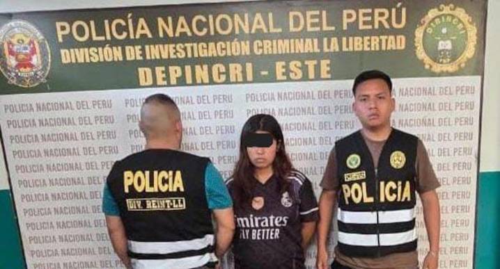 La Libertad: Cae “La Muñeca Mabel” vinculada a casos de extorsión