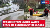 Washington floods wreak havoc: 1 lakh residents face possible evacuation