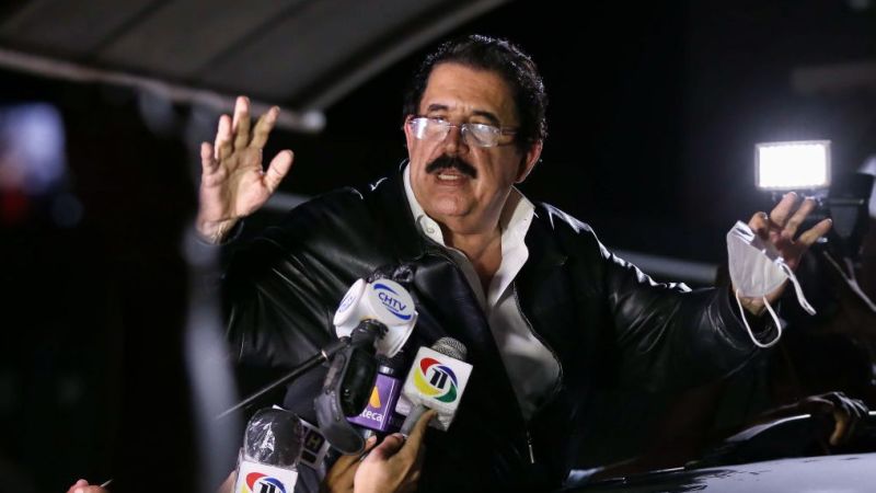 El expresidente Manuel Zelaya llama a movilización en apoyo a candidatos que piden anular elecciones en Honduras