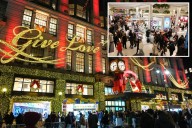 Tourist stabbed by NYC homeless woman at Macy’s Herald Square was changing baby: sources