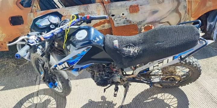 Cae pista clave: aseguran moto usada en homicidio del alcoholímetro en San Jacinto Amilpas