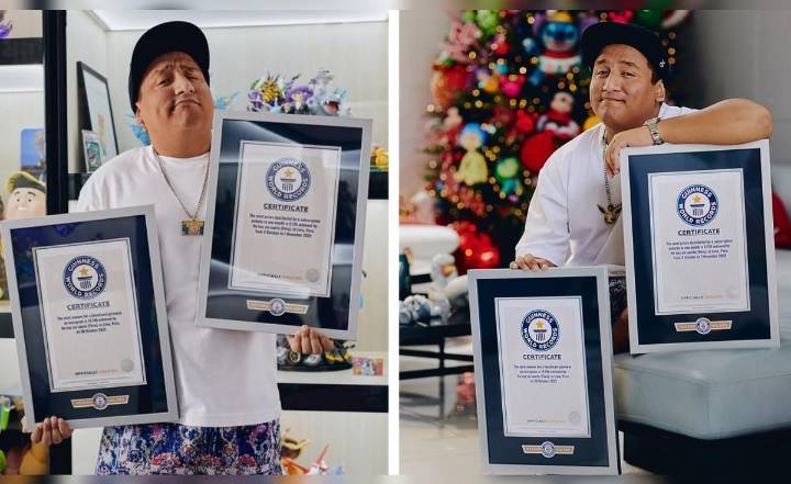 Jorge Luna rompe dos Récords Guinness con su plataforma de sorteos