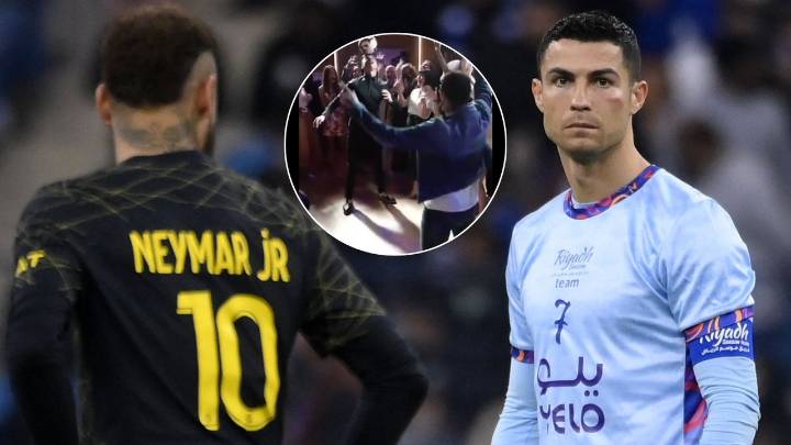 Reviven video "perdido en internet" de Cristiano Ronaldo haciendo jugadas inéditas con Neymar en plena fiesta privada