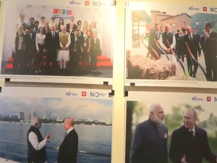 Russian House organise photo exhibition ahead of Putin's visit