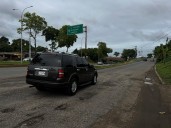 Conductores reportan mal estado de la vía en el elevado de Boquerón