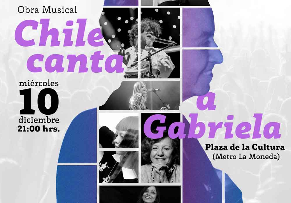 Chilenos rendirán homenaje a Gabriela Mistral a 80 años del Nobel