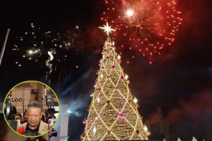 Plaza Juárez no tendrá árbol de Navidad; gobernador explica por qué