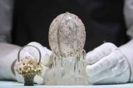 Crystal Fabergé egg crafted for Russian royalty shatters record and sells for $30.2 million