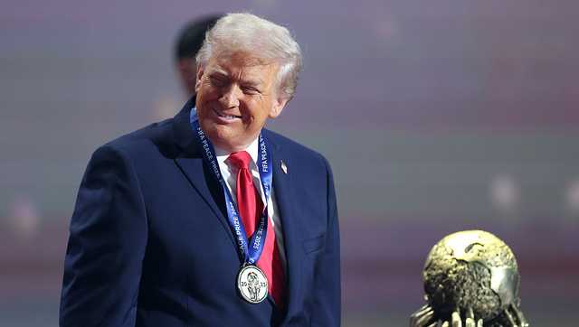 Trump awarded FIFA peace prize at 2026 World Cup draw