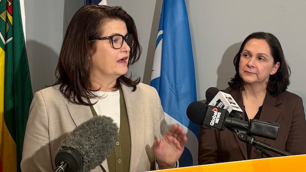 Sask NDP pushes for rent control as Premier Moe touts affordability at realtors event