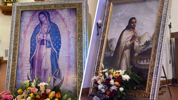 Vigilia para honrar a la Virgen de Guadalupe por Telemundo