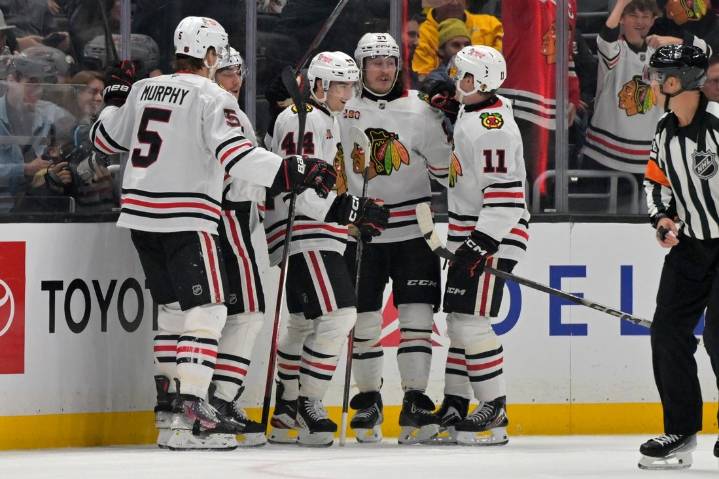 Deadspin | Spencer Knight stops 26 shots as Blackhawks egde Kings