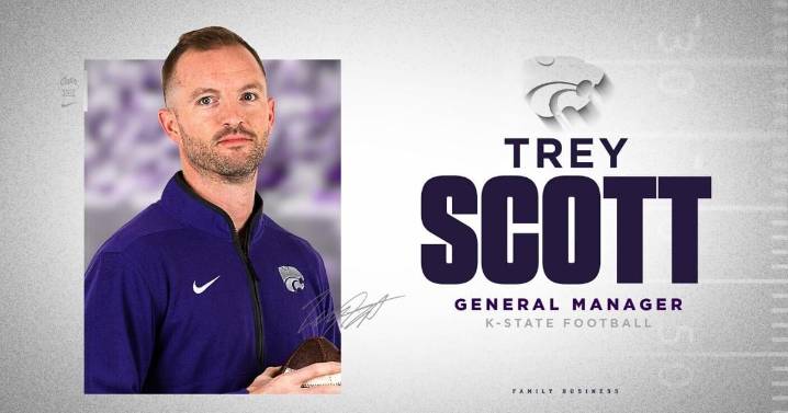 Kansas State hires Trey Scott as football general manager