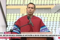 Presidente Jerí anuncia que en enero se lanzará un plan para revolucionar el deporte