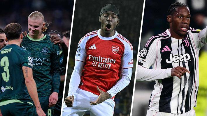 El City venció al Real Madrid, el Arsenal sigue como sólido líder: Así va la tabla de posiciones de la Champions a dos fechas del final El campeón PSG empató.