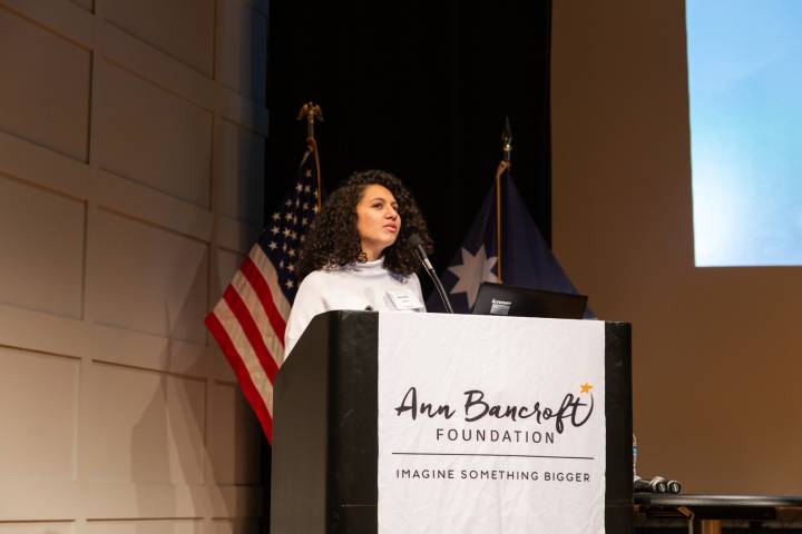 Denfeld senior talks mental health in mom