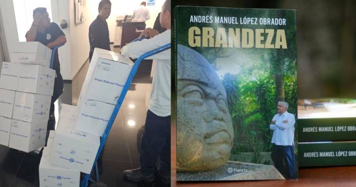 Morena compra cientos de ejemplares del libro Grandeza de AMLO para regalar en Navidad