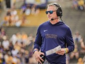 Toledo football coach Jason Candle interviews with UConn