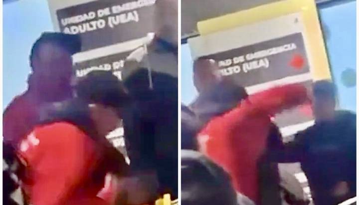 Guardias del Hospital Fricke protagonizan violenta golpiza a un hombre en Urgencias