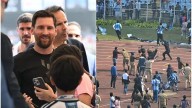 De la euforia al caos: la visita de Lionel Messi a la India terminó en disturbios