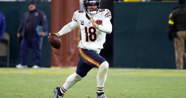 Bears' Caleb Williams blames himself for not throwing better pass on his crucial INT against Packers