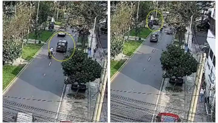 Colectivero informal desató intensa persecución en Jesús María: atropelló a policía, provocó choque e invadió jardines [VIDEO]