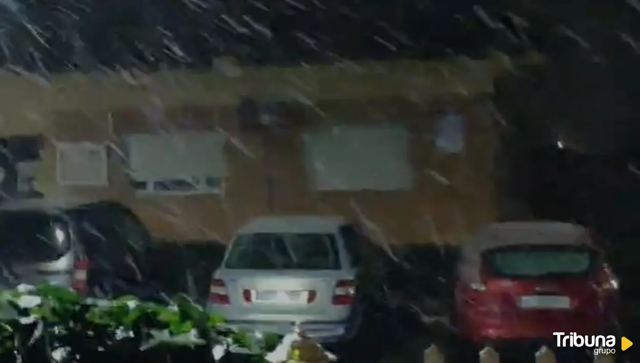 La nieve llega a Salamanca