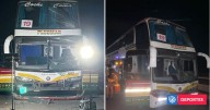 Chocaron entre sí: tres buses con hinchas de Estudiantes colisionaron rumbo a final de Liga Argentina