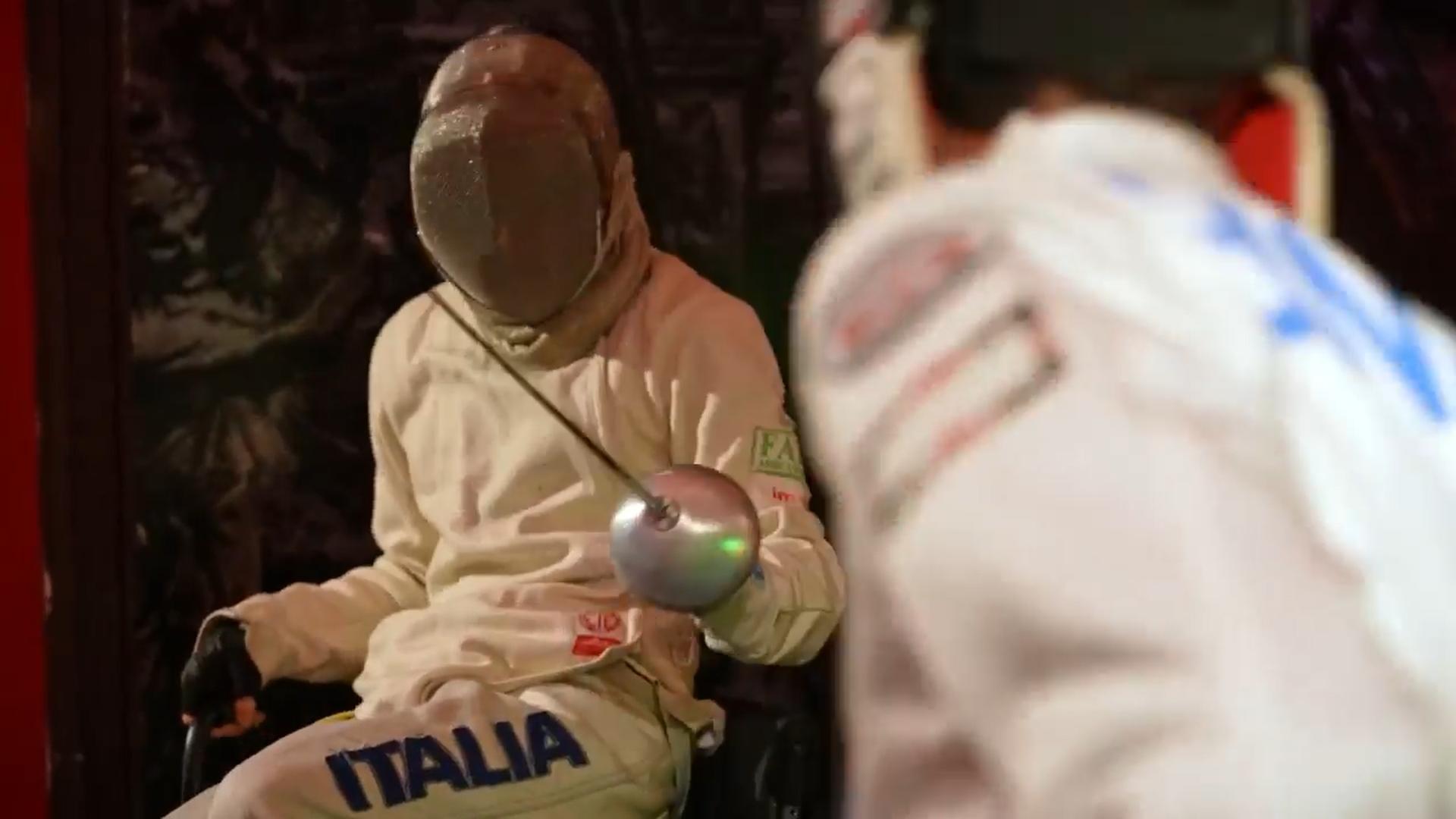 Disabled fencers face off to mark International Day of Persons with Disabilities in Rome