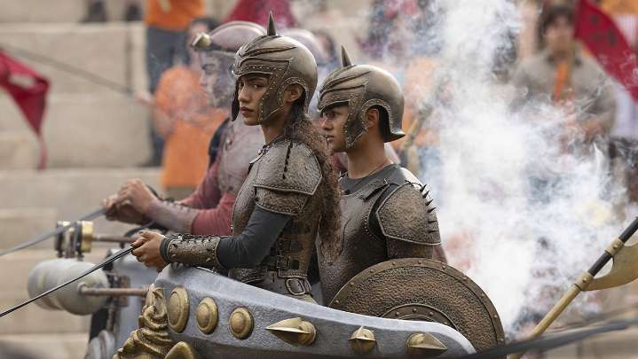 Inside the ‘Percy Jackson’ Season 2 Chariot Race