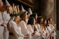 Swedish choir honors St. Lucy with songs in St. Peter’s Basilica