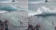 Cuatro turistas mueren arrastrados por un golpe de mar en Tenerife, España