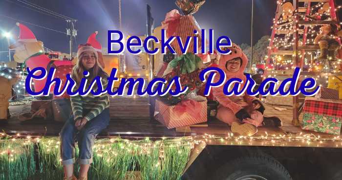 Beckville to Shine Bright with Christmas Parade on Wednesday