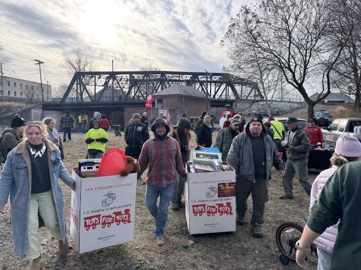 Operation Toy Train collects 1,400 donations for Phillipsburg children
