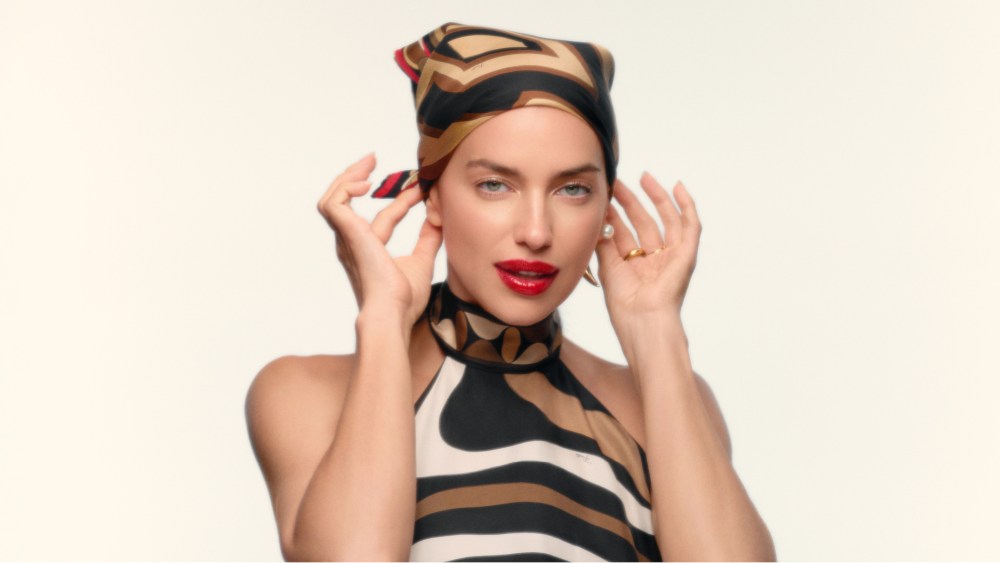 Irina Shayk - and Lots of Scarves - Star in Pucci's Holiday Campaign