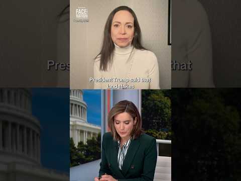 Venezuela's María Corina Machado welcomes U.S. putting "more and more pressure" on Maduro #shorts